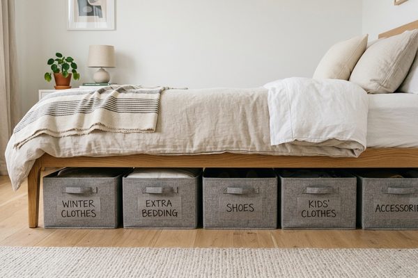 Under-Bed Storage Ideas That Actually Work
